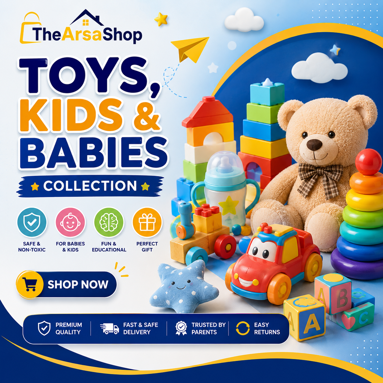 Toys, Kids & Babies